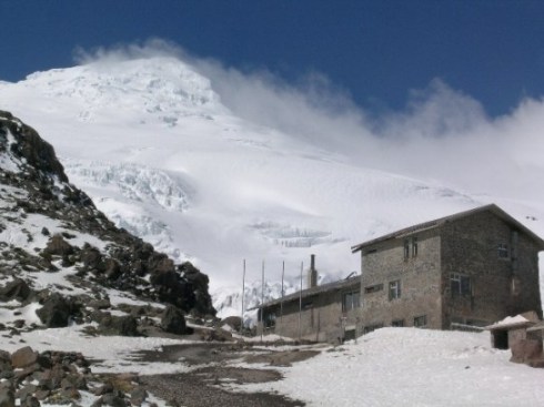 Ecuador High Altitude Holiday Expedition: Dispatch 4 2 Refugio Cayambe