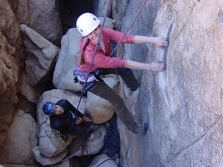 Definitions for Beginners: Top-Rope vs. Lead vs. Bouldering vs. Free Solo 1 Sarah and Bekah 4