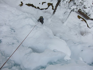 Photo Essay: Climbing in the Ouray Ice Park 10 Seconding