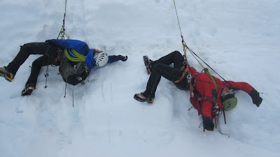 The Class of 2011 - AAI Guide Training 3 Ski Area Crevasse 5