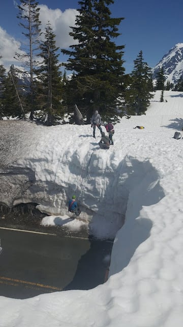 American Alpine Institute Class of 2018 21 Ski Area Crevasse REscue 3