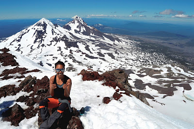 Guide Like Liz Scholarship Winner: Rebecca Ross 1 South Sister edited
