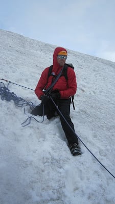 The Class of 2012 - AAI Guide Training 5 Tad Snow Belay 1