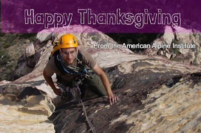 Climbing and Outdoor News from Here and Abroad - 11/23/17 1 Thanksgiving Graphic 1