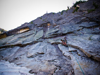 First Ascent: Wright-Pond Route 2 Wright Pond