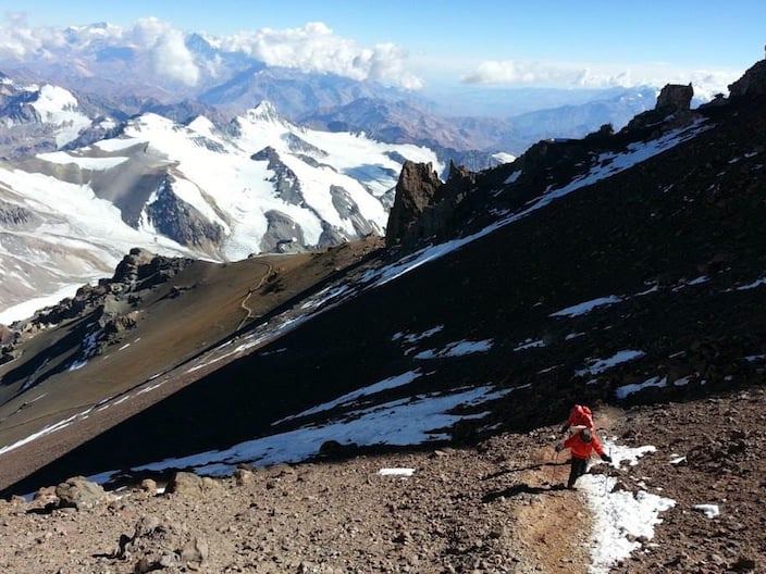 Aconcagua Upper Guanacos Route
