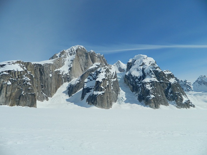 Moose's Tooth from Ruth Gorge