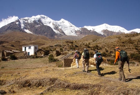 000 feet on Illimani and smiling