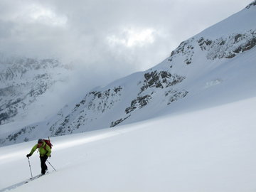 Skinning in the Alpine