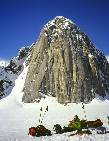 Mount Crosson from Denali Base Camp