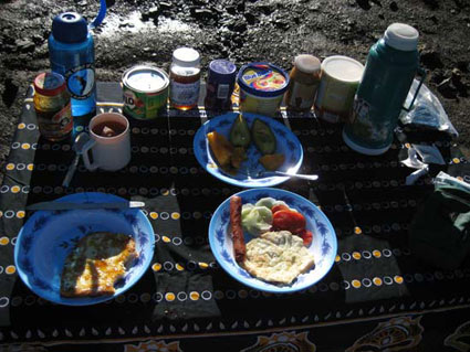 Another brilliant Kilimanjaro breakfast