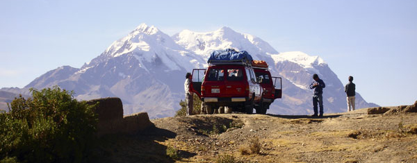 On the way to Illimani