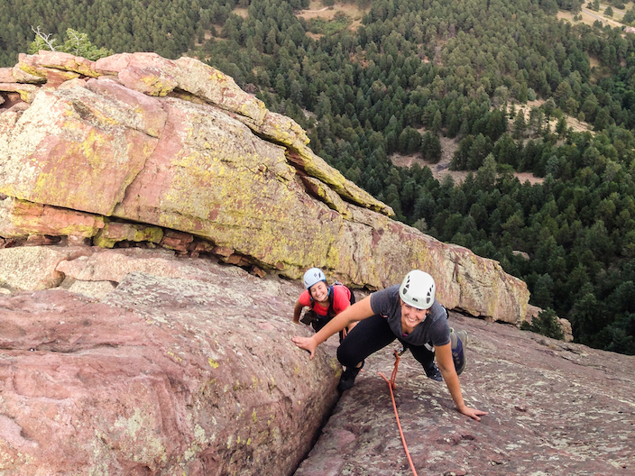 Climber on Rincon Wall