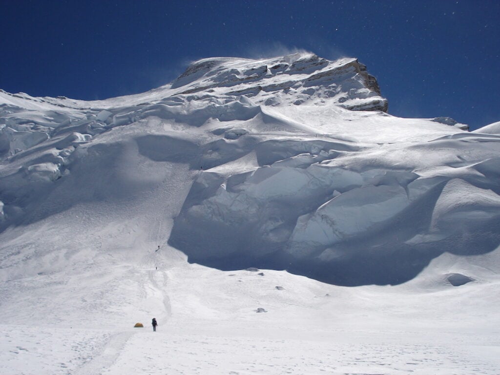 Cho Oyu view from Camp 1