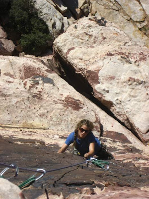 Last day in Red Rock . . . sniff, sniff, sigh. 4 classic red rock climbing