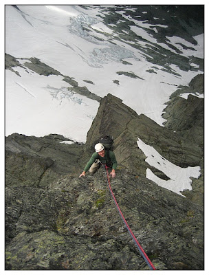 New Route: Northwest Arayete, Mt. Shuksan (Grade III 5.9) 4 crest arete