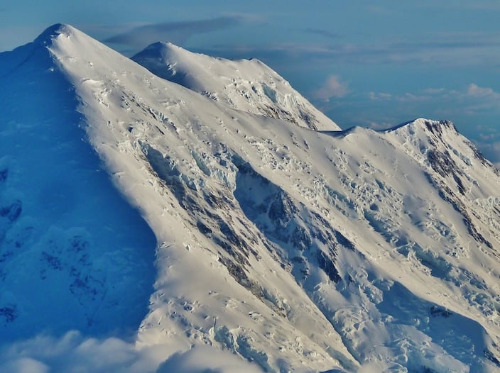 Mt. Foraker from Denali 17k Camp
