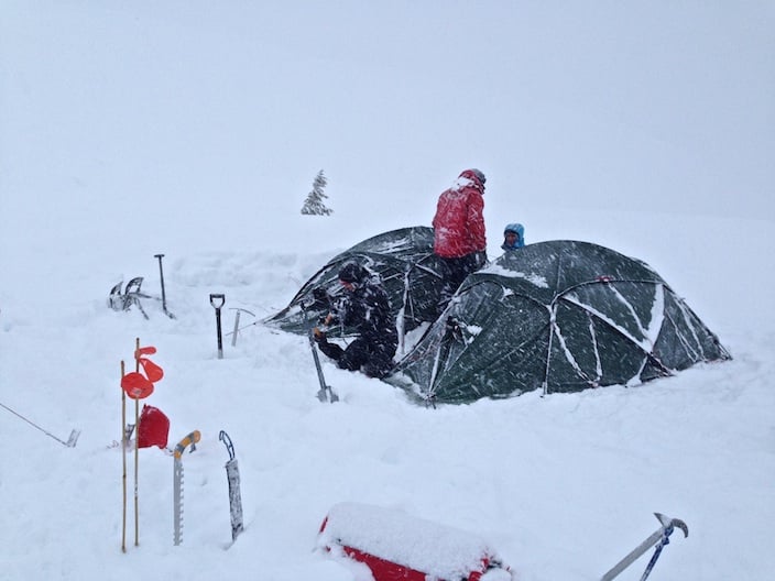 Denali Prep Winter Camping