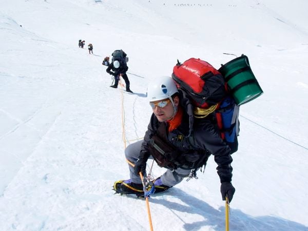 dispatch-card-bg Ascending the Fixed Lines above Camp 3