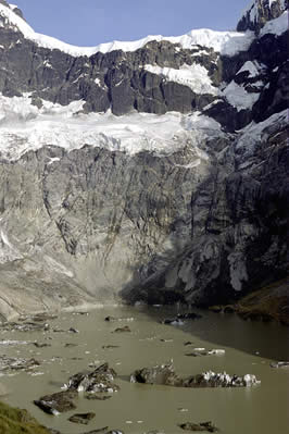 The Lake within the Caldera of El Altar