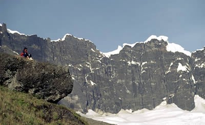 The View from within the Caldera