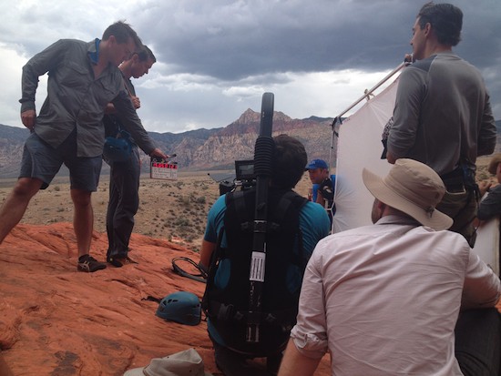 Filming in Red Rock Las Vegas