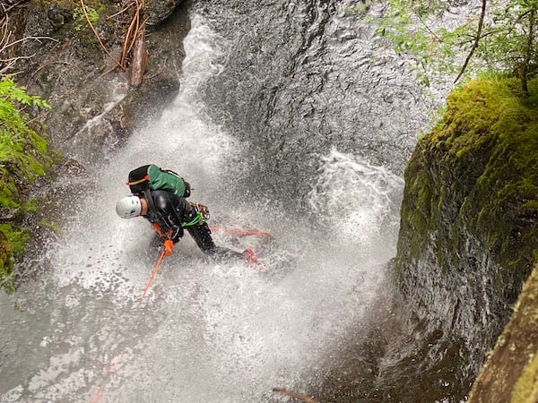 Whitewater Rappel