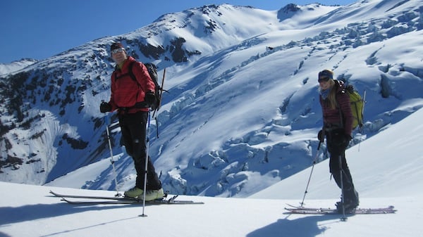 Glacier Skiing
