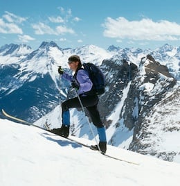 Skinning in the backcountry