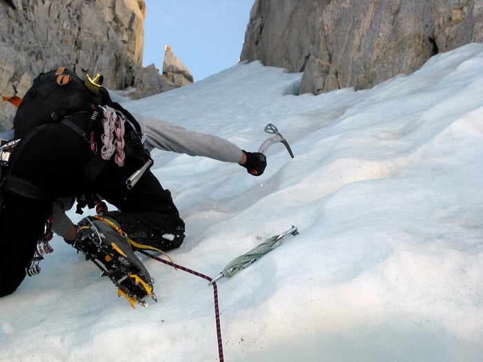 Leading on Alpine Ice