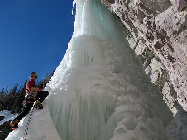 Leading Water Ice Column