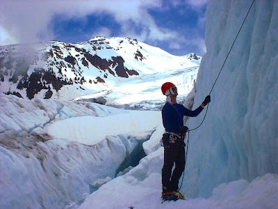 Sunburns in the Mountains 1 jason on belay