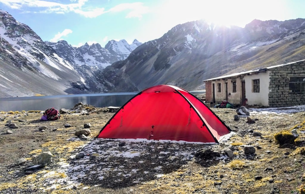 Sunrise at Refugio Juri Khota