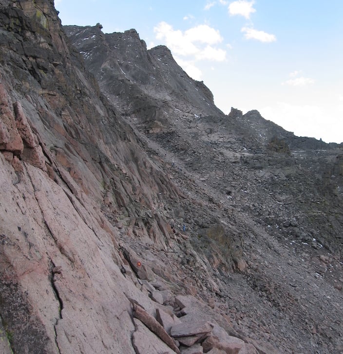 Ledges on West Face