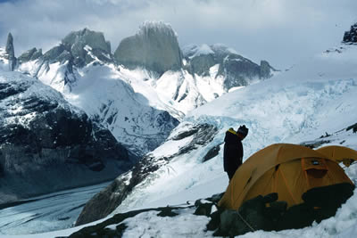 Camp near Marconi Pass