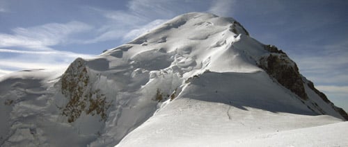 The Bosses Ridge on Gouter Route