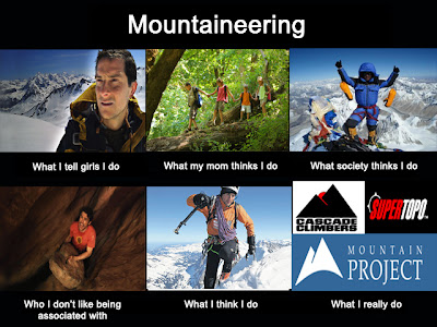 The "What People Think" Internet Meme 3 mountaineering