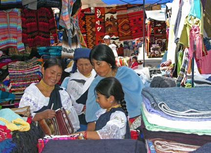 Ecuador High Altitude Expedition #4: Dispatch 1 1 otavalo market