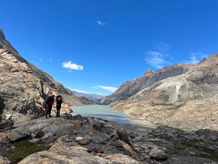 Views from trekking break