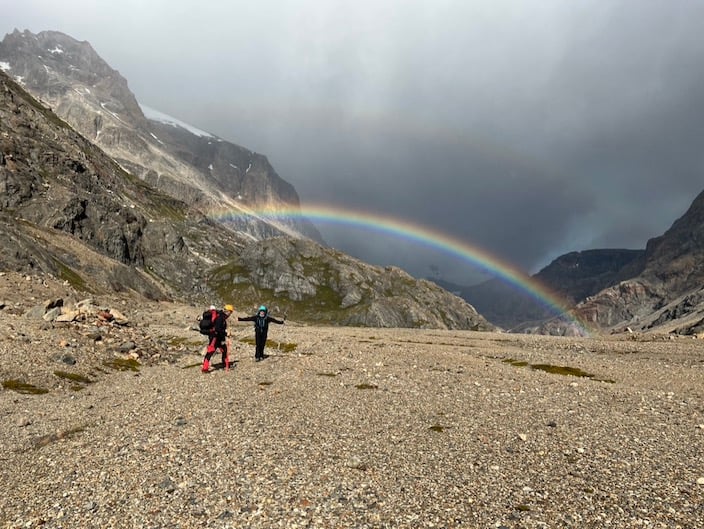 Patagonia rainbow