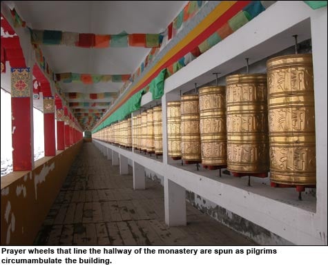 prayer wheels