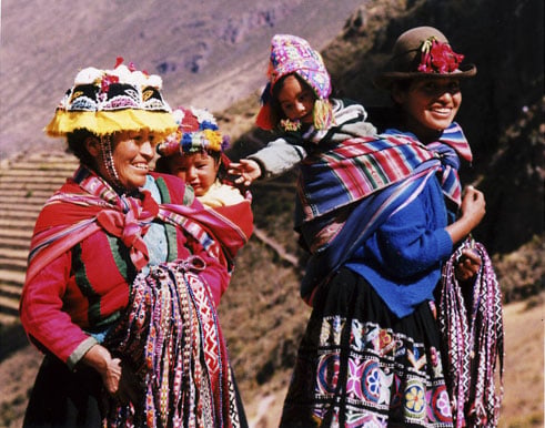 A Quechua family