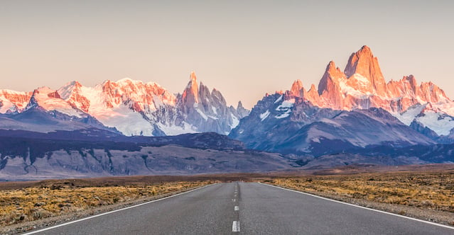 Road to El Chalten
