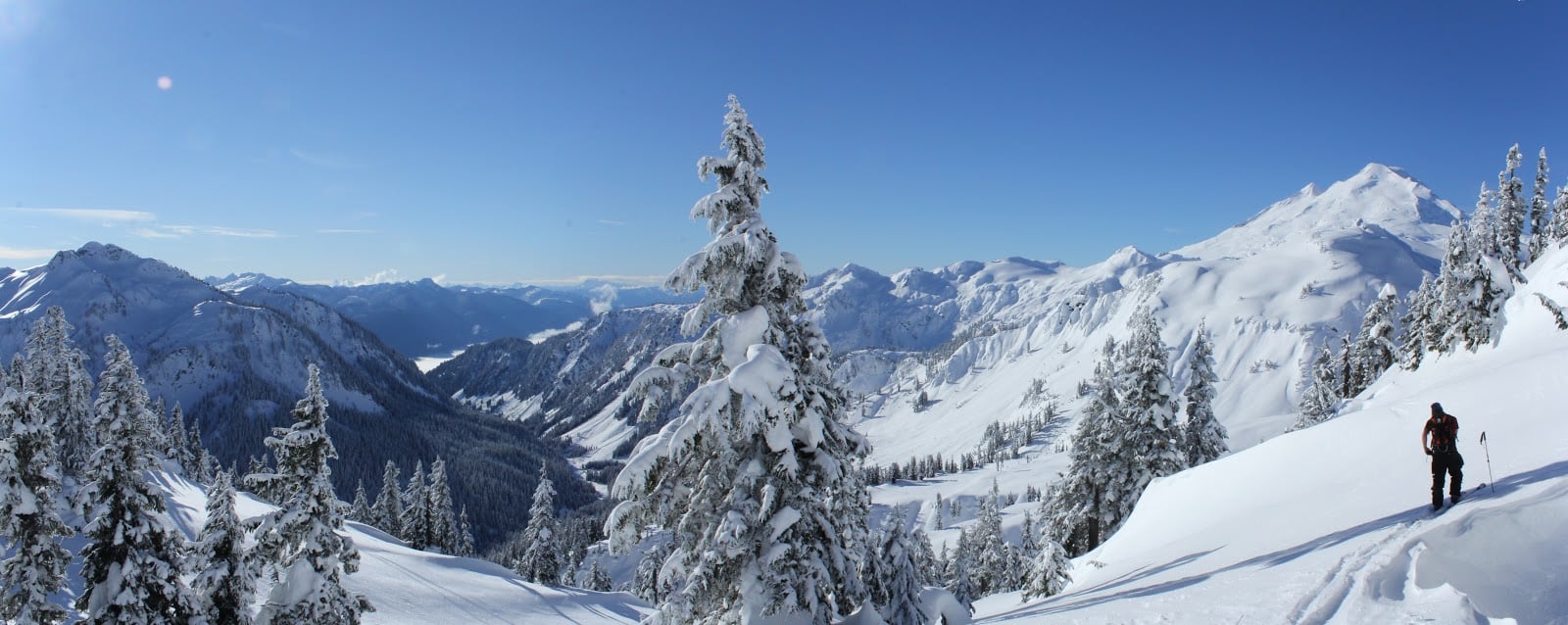 Coleman Pinnacle Ski Tour 3 run 1