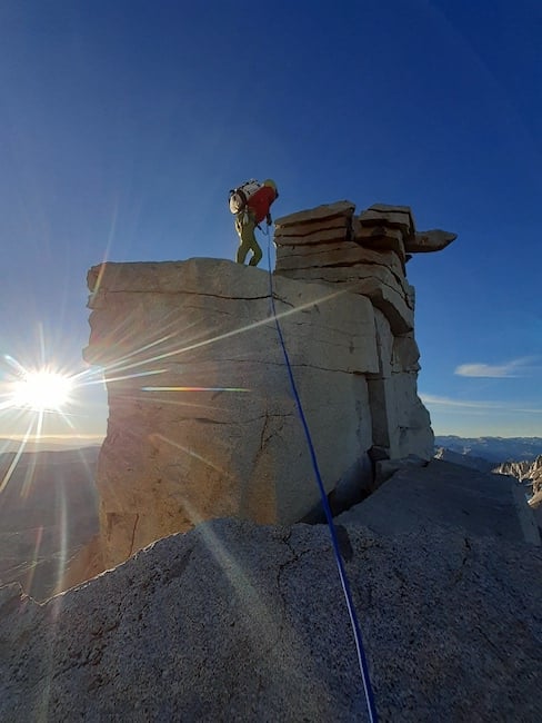 Mt. Darwin summit