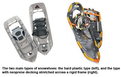 Snow Flotation for Climbers: Skis or Snowshoes? 3 snowshoes