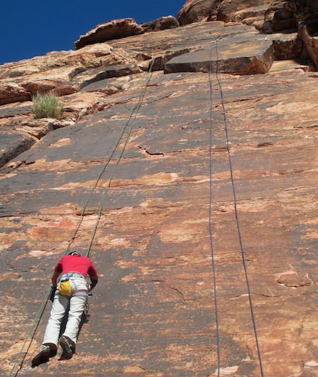 Climbing at the Aquifer