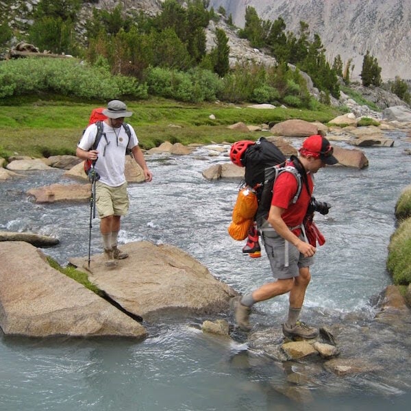 Stream crossing on approach