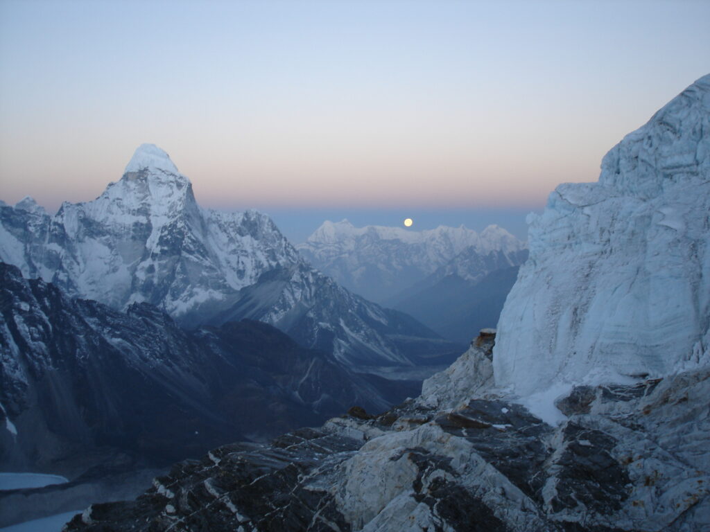 Ridge of Island Peak