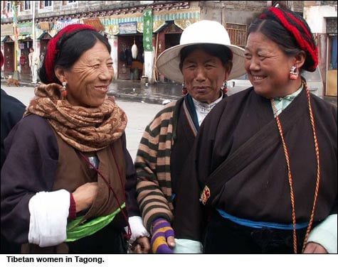 tibetan women